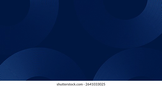 modern blue background with curved and overlapping blue gradient lines