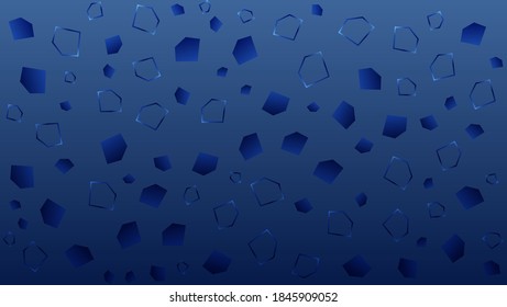 Modern blue background design, vector illustration