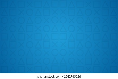 Modern Blue background. Game wallpaper concept.Seamless Pattern. svg