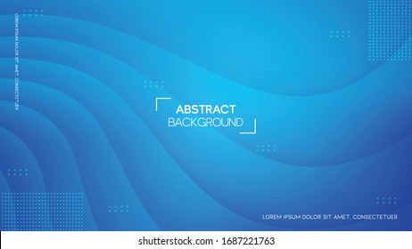 modern blue background with geometric style