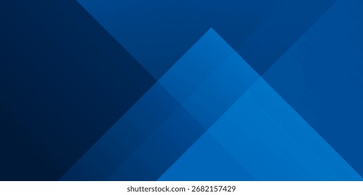 Fundo azul moderno. Fundo do triângulo geométrico. Padrão hexágono abstrato simples design art