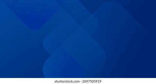 Modern blue background with glowing geometric lines. Modern blue gradient square shape abstract modern