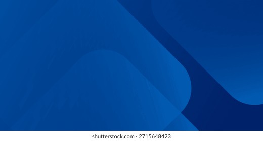 Fondo azul moderno con líneas geométricas brillantes. Diseño moderno de forma cuadrada degradada azul. Tecnología futurista abstracta