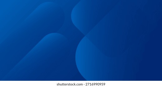 Modern blue background with glowing geometric lines. Modern blue gradient square shape design. Futuristic technology concept abstract
