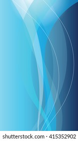 Modern blue background - graphic element