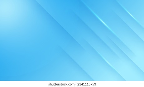 Fondo azul moderno para el diseño de presentación con formas geométricas abstractas de la decoración. Ilustración de vectores para tecnología, diseño de juegos, necesidades empresariales o corporativas