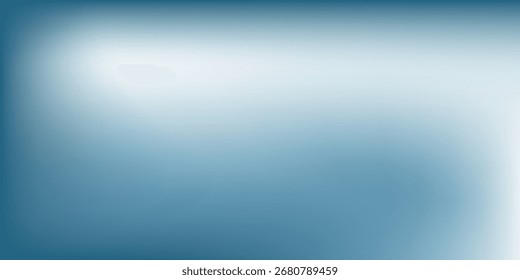 Fondo azul moderno para la presentación del producto con la luz del sol y borrosa. Vector