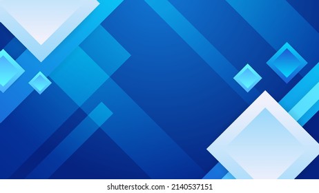 Moderner blauer Hintergrund mit glänzendem Linieneffekt, Vektorgrafik. Geeignet für Unternehmen, Unternehmen, preisgekrönte, technische Banner, Jubiläum und Feiern