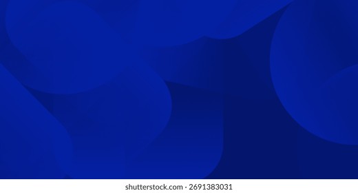 Moderner blauer Hintergrund. Modernes, einfaches, geometrisches Design in Blau. Minimale Formen. Anzug für Broschüre Broschüre Banner Plakat Website Flyer Abdeckung Corporate einfach abstract