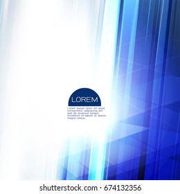 modern blue background and space for text technology or business concept presentation,vector illustration