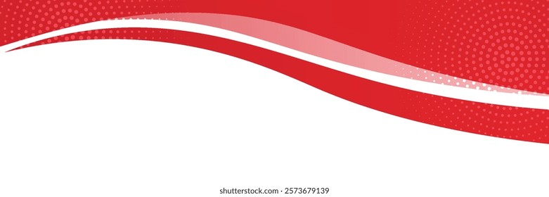 Modern blue banner background. Graphic design banner pattern background template with dynamic wave shapes. EPS 10 background
