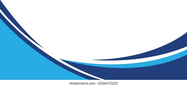 Modern blue banner background. Graphic design banner pattern background