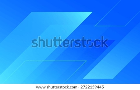 Modern blue banner design background. Vector illustration