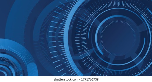 Modern blue bright vector colorful watercolor background for web banner, poster, brochure, card or flyer