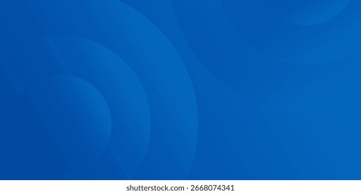 Modern blue color background. Dynamic shapes composition abstract
