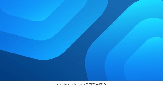 Fondo de color azul moderno. Formas dinámicas arte de composición diseño simple