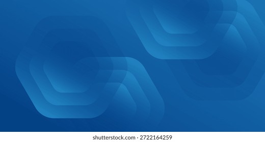 Fondo de color azul moderno. Arte de composición de Formas dinámicas simple