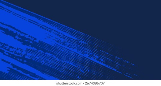 Moderno patrón de color azul gradiente grunge textura abstracta arte moderno simple