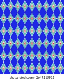 Um padrão de tecido azul moderno que é simples, mas ousado — combinando elegância com força, é um design cativante que atrai os olhos e inspira confiança.