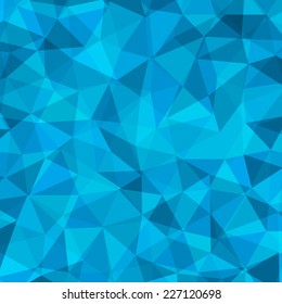 modern blue geometric abstract background for design, vector illustration eps 10