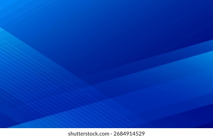 Fundo abstrato geométrico azul moderno. Ilustração vetorial