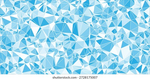Fondo geométrico azul moderno de fondo de triángulos azules superpuestos