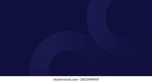 Modern blue glowing geometric lines modern shiny blue circle lines pattern abstract