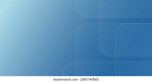 Fondo abstracto degradado azul moderno con Elementos de Formas. efecto