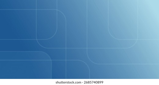 Modern blue gradient abstract background with shapes elements. effect