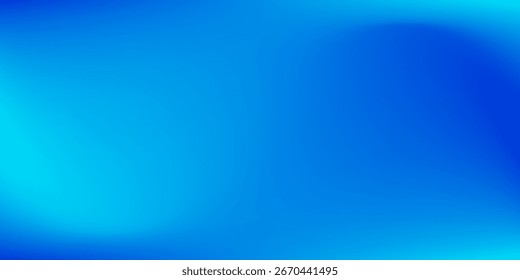 Moderner blauer Farbverlauf-Hintergrund. Minimalistisches Design für moderne einfache abstrakte