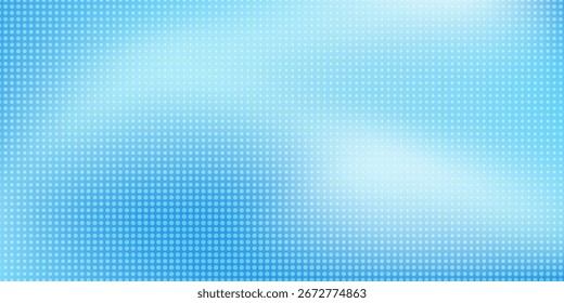 Fondo degradado azul moderno con diseño de ondas de líneas brillantes
