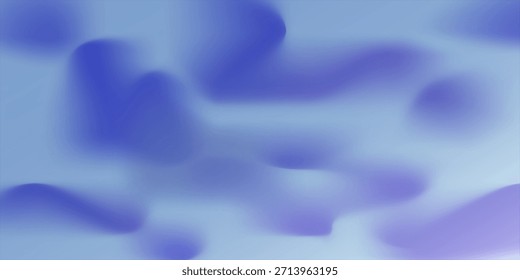 Moderner blauer Farbverlauf-Hintergrund mit leuchtenden Linien Wellen. Minimalistischer Hintergrund einfacher abstrakter Hintergrund