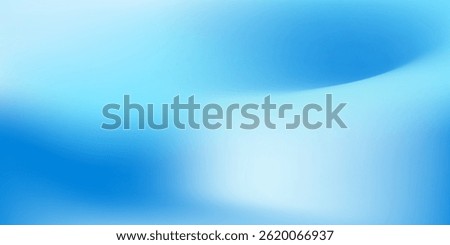 Modern blue gradient background with shining lines waves. Minimalist background simple