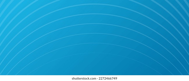 Fondo de degradado azul moderno con líneas. Cartel de cabecera. Fondo de presentación abstracta geométrica brillante. Ilustración del vector