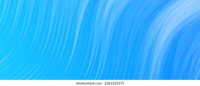 Modern blue gradient backgrounds with lines. Header banner. Bright geometric abstract presentation backdrops. Vector illustration