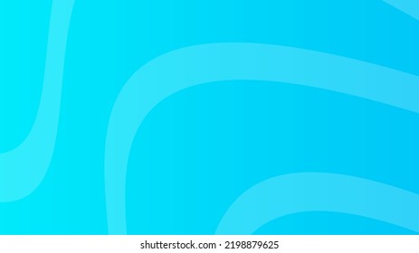 Modern blue gradient backgrounds with wave lines. Header banner. Bright geometric abstract presentation backdrops. Vector illustration