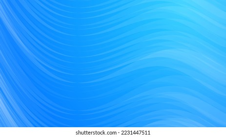 Modern blue gradient backgrounds with wave lines. Header banner. Bright geometric abstract presentation backdrops. Vector illustration