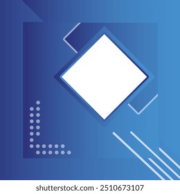Modern Blue Gradient color with a modern style suitable for frames creative banner templates for events and celebrations