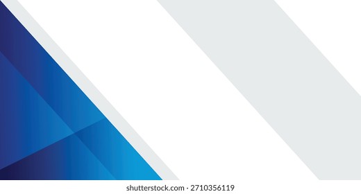 moderno Blue gradiente triângulo profissional de negócios para apresentações banner fundo