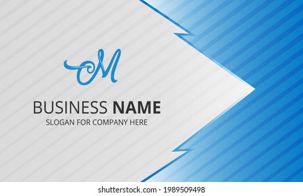 Modern Blue and Gray Wave Background