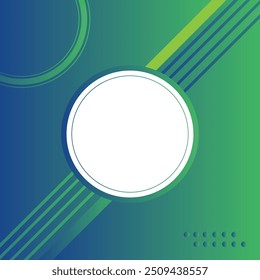 Modern Blue and Green Gradient abstract background for business brochure banner and poster template background