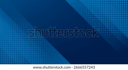 modern blue and half tone abstract background with elegant bright diagonal lines
