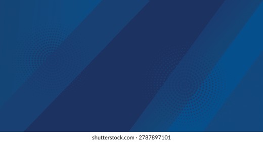 modern blue and halftone abstract background with elegant bright diagonal lines