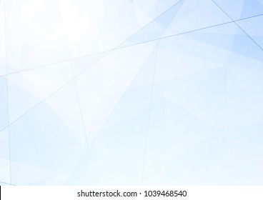 modern blue hi-tech abstract geometrical background layout. futuristic construction lines abstract hi-tech pattern template. Vector illustration
