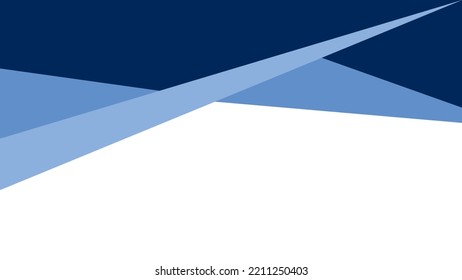 Modelo de diseño de banner horizontal azul moderno. Fondo comercial con espacio para el texto o la imagen.
