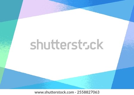 Modern blue horizontal banner design template. Business background with space for the text or picture.