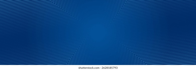 Modern blue lines abstract background with simple line blend contours. Modern blue presentation background. vector ilustration