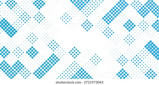 Moderno azul linhas banner modelo fundo ilustrações arte vetorial