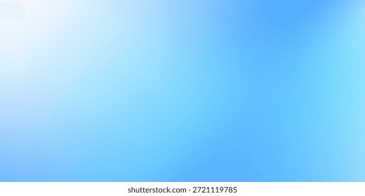 Fondo de gradiente de ruido azul moderno. Cubierta de gradación de textura granulada azul marino. Navidades de transición fría suave. Plantilla de Anuncio fresco. Horizontal cubierta borrosa. Patrón de superficie de agua fría. Vector Eps 10