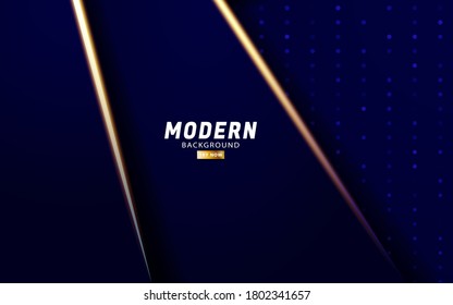 modernes blaues Papier, Schnitthintergrund. Abstrakte, realistische Papierschnitt-Dekorationstextur mit Punktmuster. 3D-Hintergrund. Vektorgrafik. Decken Sie die Layoutvorlage ab. Materialdesign-Konzept